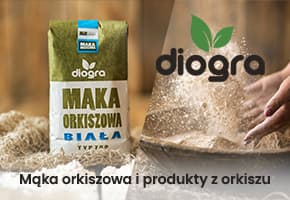 mąka orkiszowa firmy Diogra