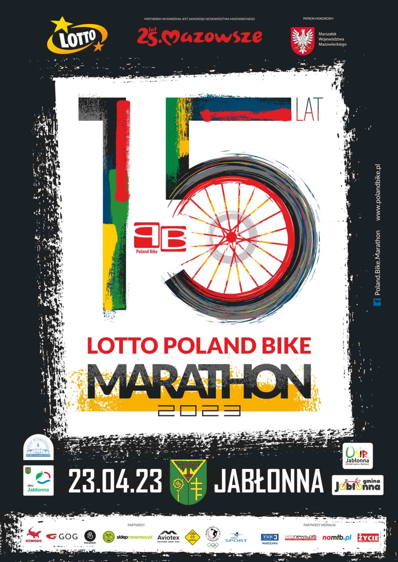 23 kwietnia. LOTTO Poland Bike Marathon jedzie do Jabłonny