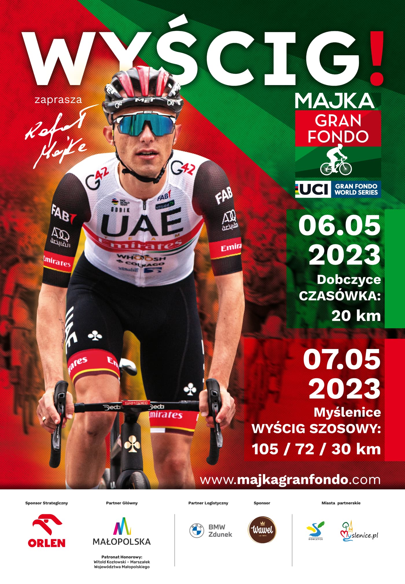 UCI GRAN FONDO – jedyna taka impreza kolarska w Polsce