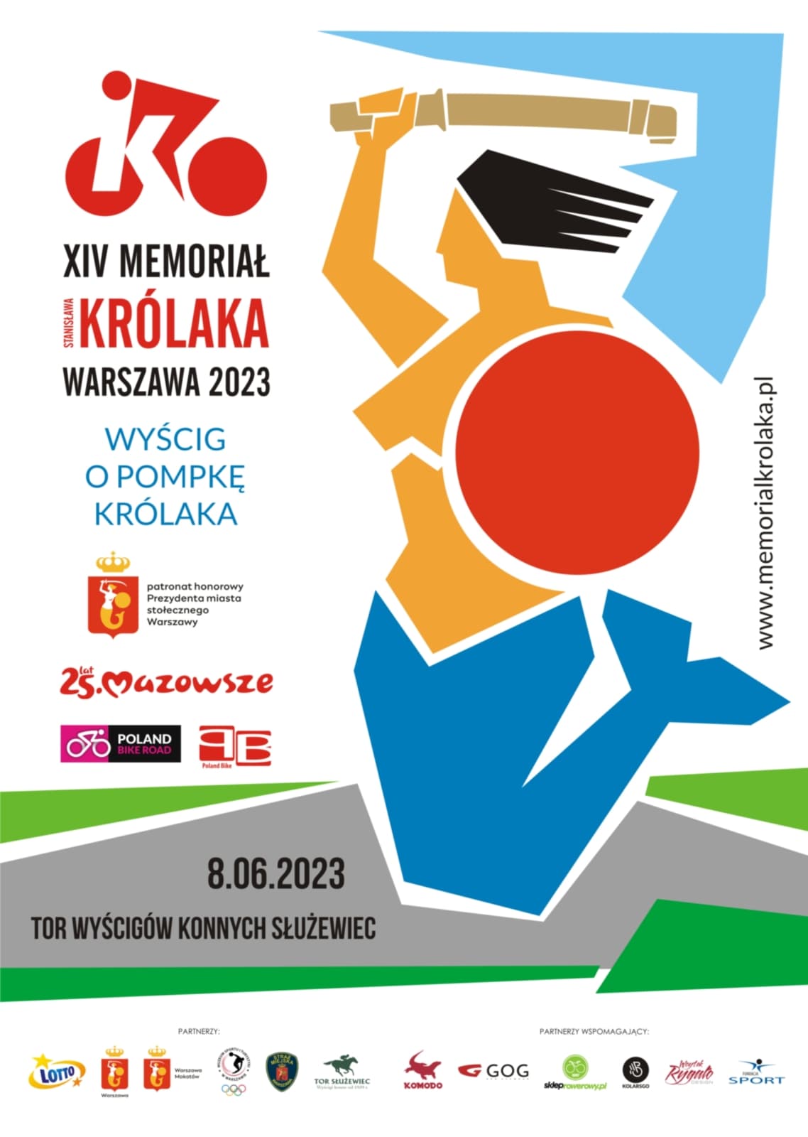 8 czerwca 2023 Warszawa. Zapraszamy na XIV Memoriał Królaka!