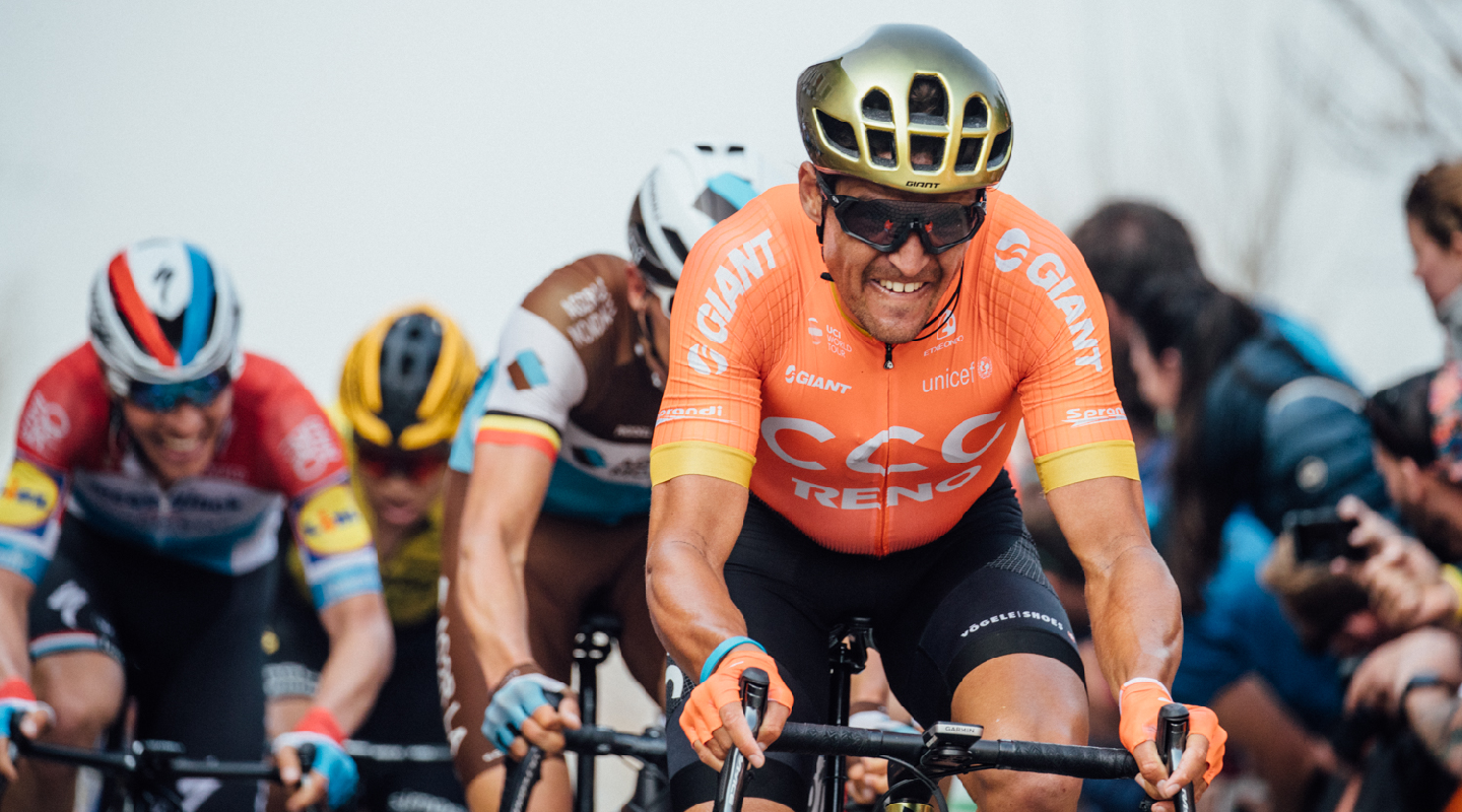 Greg Van Avermaet wygrywa De Ronde 2020 Lockdown Edition