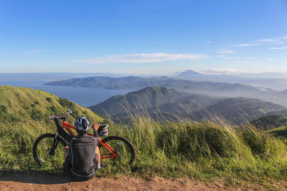 Mountain biking