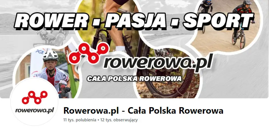 Odwiedź nas na Facebooku - Rowerowa.pl